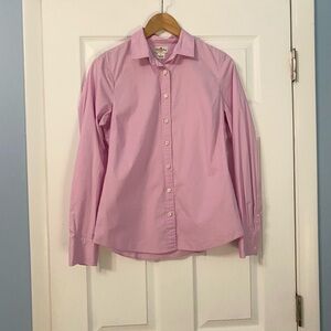 J. Crew haberdashery Light Purple Pink Fitted Button-Up Shirt